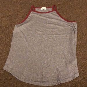 Casual gray tank top